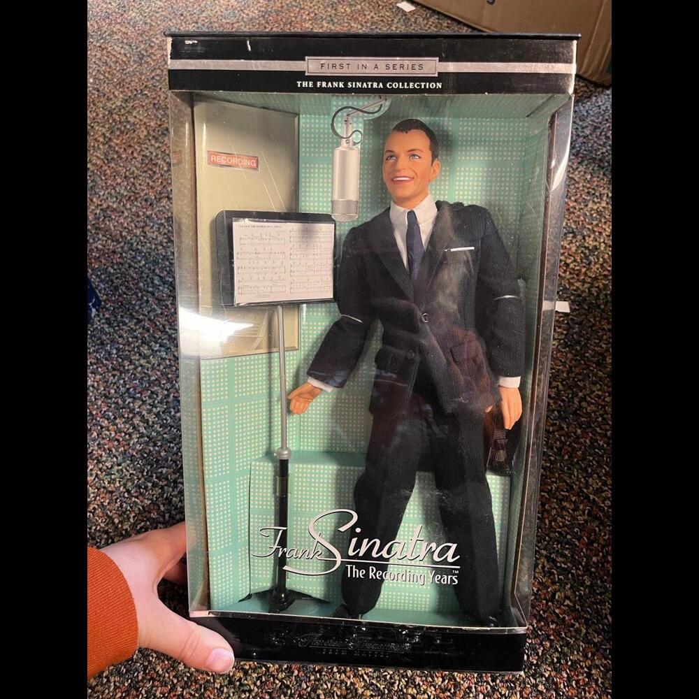 2000 Frank Sinatra The Recording Years Timeless Treasures Mattel 26419~NRFB‎